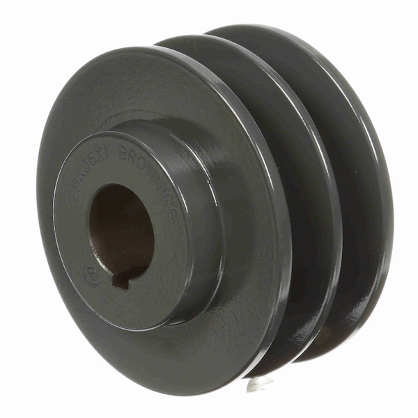 2 Groove Cast Iron Fhp - Finished Bore Sheave, 2BK36X1